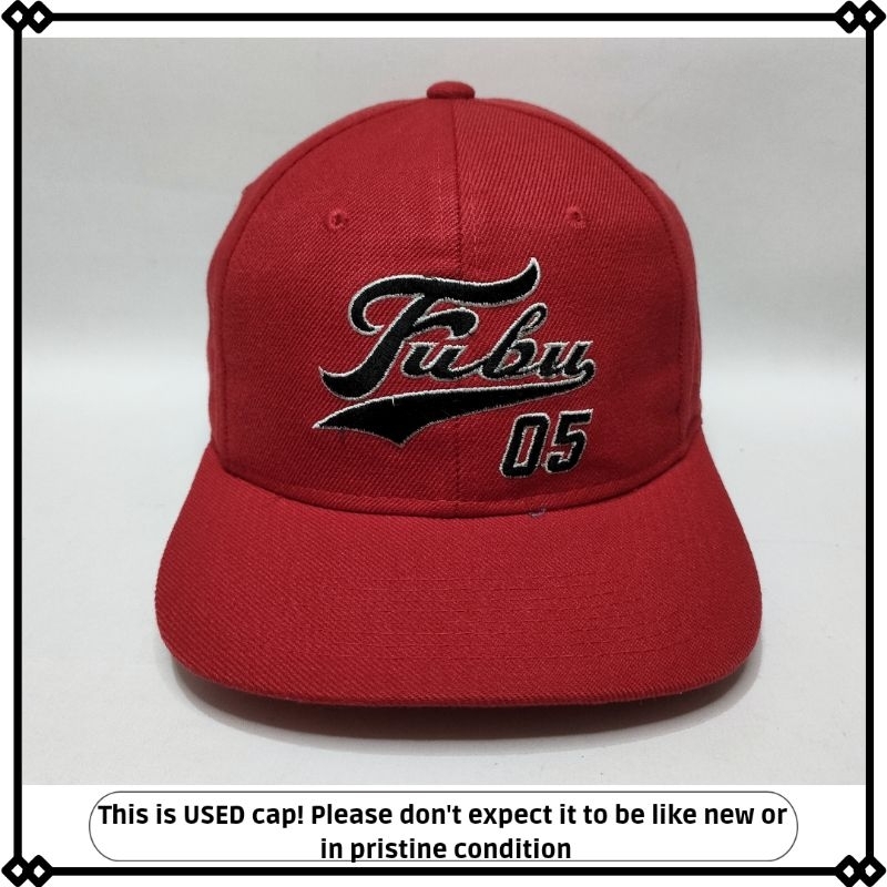 topi fubu second preloved branded unisex