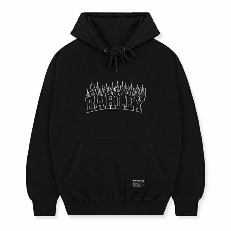 Hoodie Sweater Barley Dvsn Hitam BRLY05 Unisex