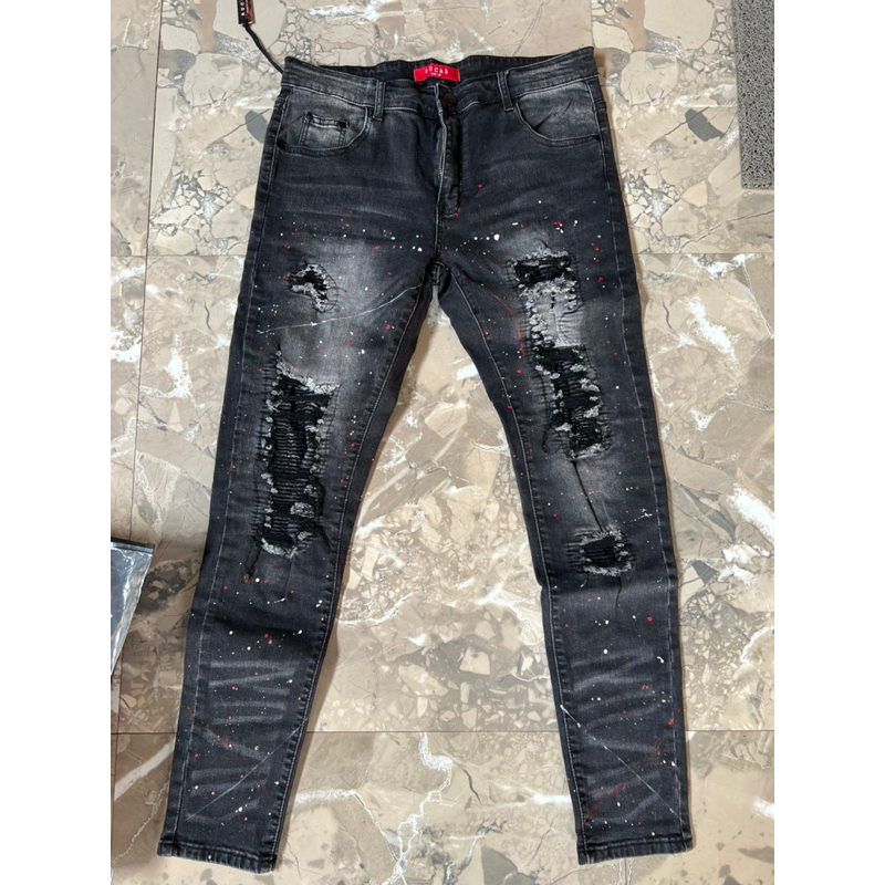 celana rucas x bigetron “art of paint” size 36