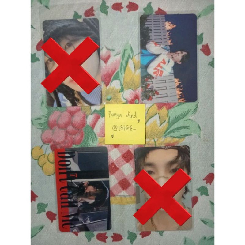 Photocard Key SHINee Don't Call Me