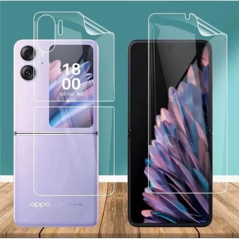 OPPO FIND N2 Flip Hydrogel Screen Protector Anti Gores