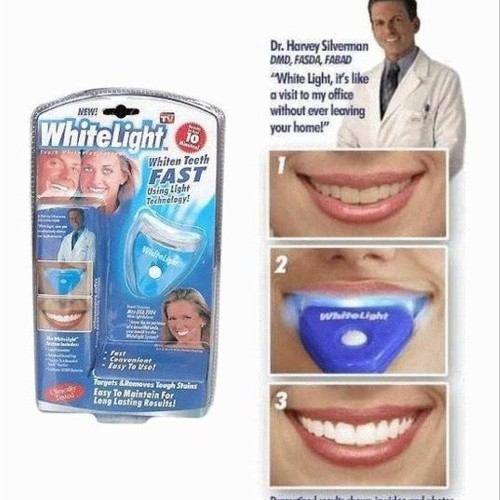 [COD] White Light Teeth Pemutih Gigi Putih Cepat Alat Sehat Original