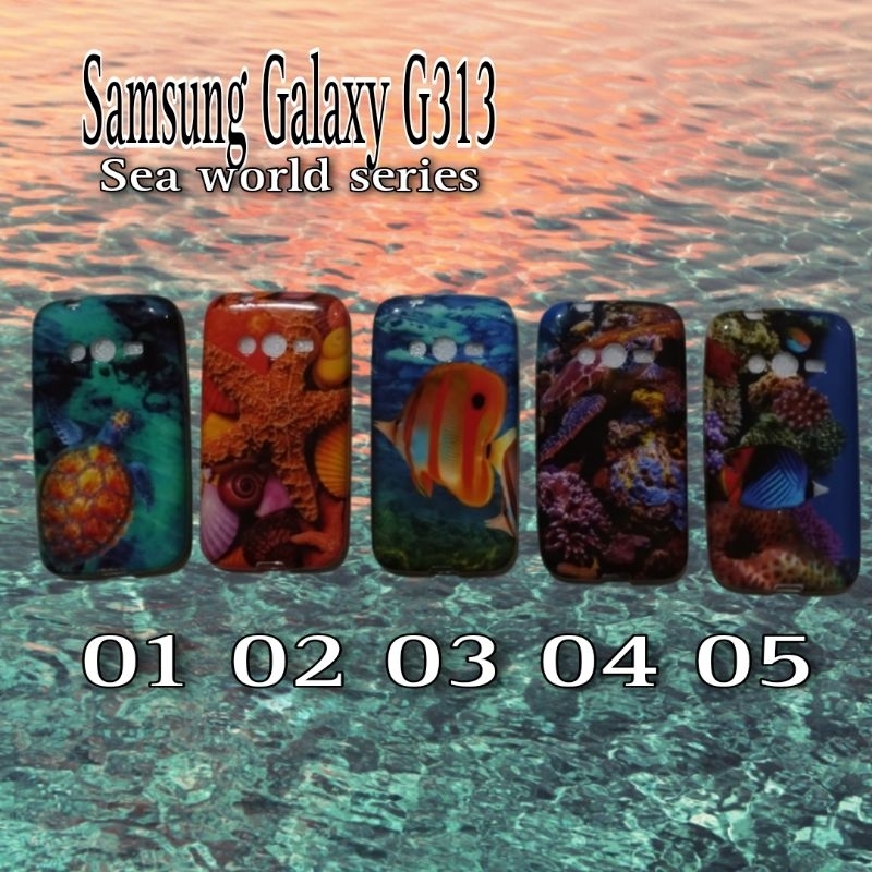 (01) FANCY STYLE SOFT CASE FOR SAMSUNG G313 / GALAXY V / GALAXY ACE 4