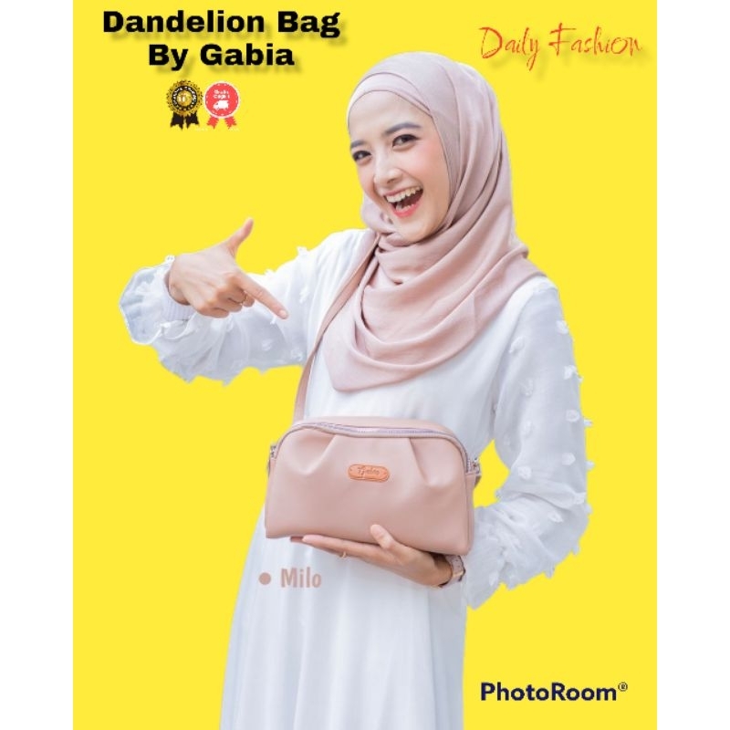 DANDELION BAG ORIGINAL BY GABIA BAHAN CHOCOLY ANTI AIR PREMIUM