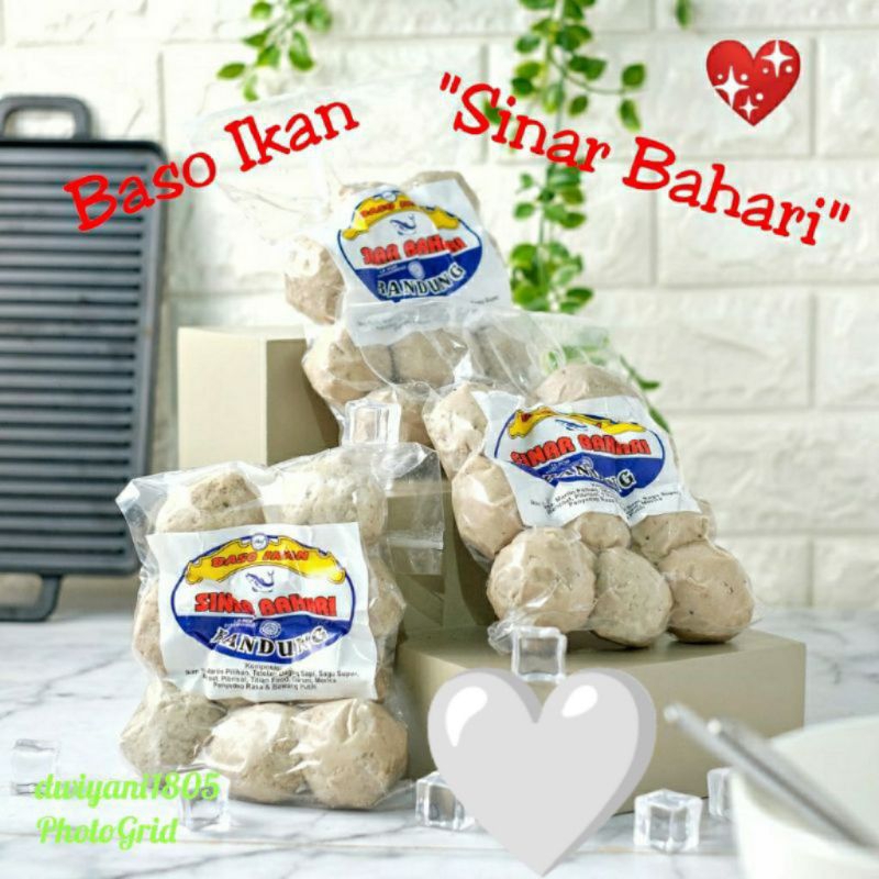 

Baso Ikan "Sinar Bahari" ( isi 10 pcs )