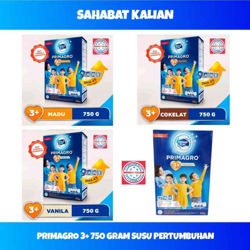 Frisian flag primagro 3+ 750gram