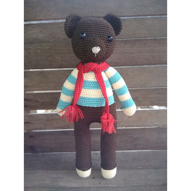 Boneka Rajut Beruang