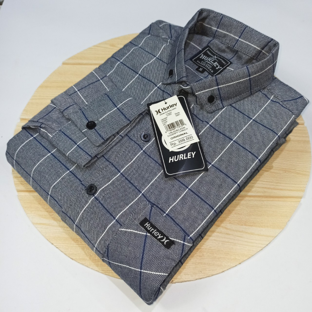 Kemeja flanel panjang pria casual Exclusive kemeja flanel distro