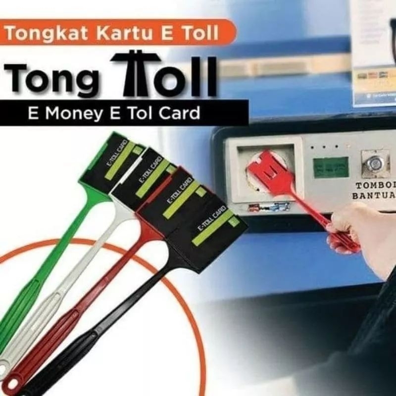 TONGKAT E-TOLLtongkat kartu toll tongkat toll pegangan kartu toll tempat kartu toll