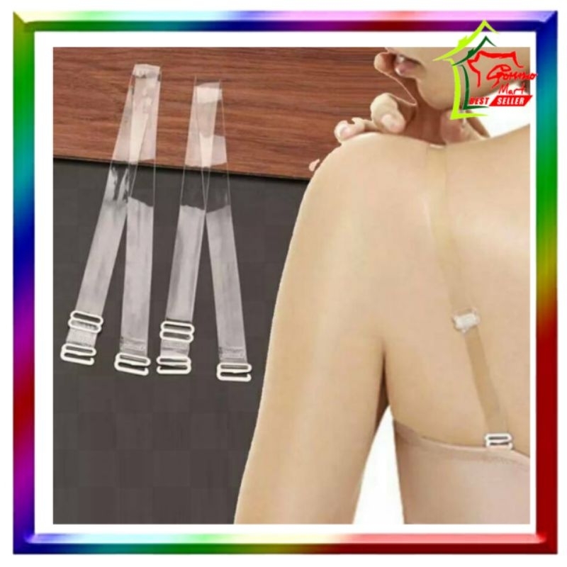 GMW-Tali Bra Transparan / Tali BH TRANSPARAN / Tali BH bening