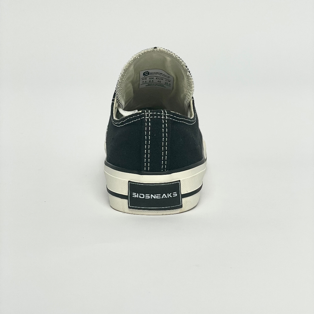 SIDSNEAKS Sepatu Storm 70s Ox Black White Sepatu Pria Sepatu Wanita Sepatu Sneakers Pria