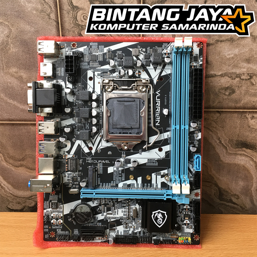 Motherboard Vurrion Duravel H61M-SV2 LGA 1155 DDR3 Intel Gen 2/3