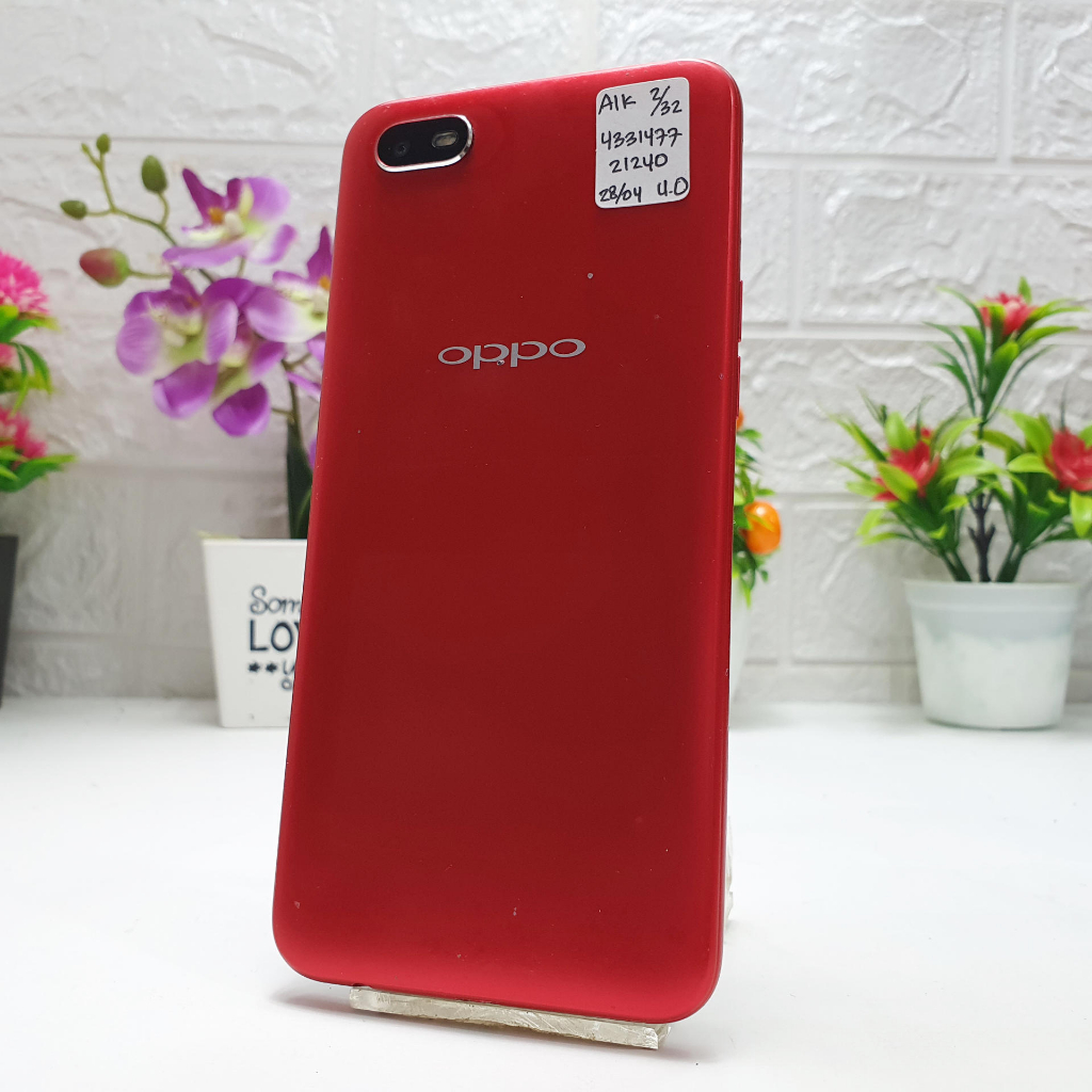 OPPO A1K 2/32GB Merah Bekas Second Original