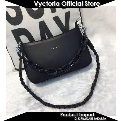 (COD) Vyctoria VOS12520 Tas Selempang Rantai Wanita Cantik Import Terbaru LT1252 JTF12520 BQ3318 1252 12520 3318