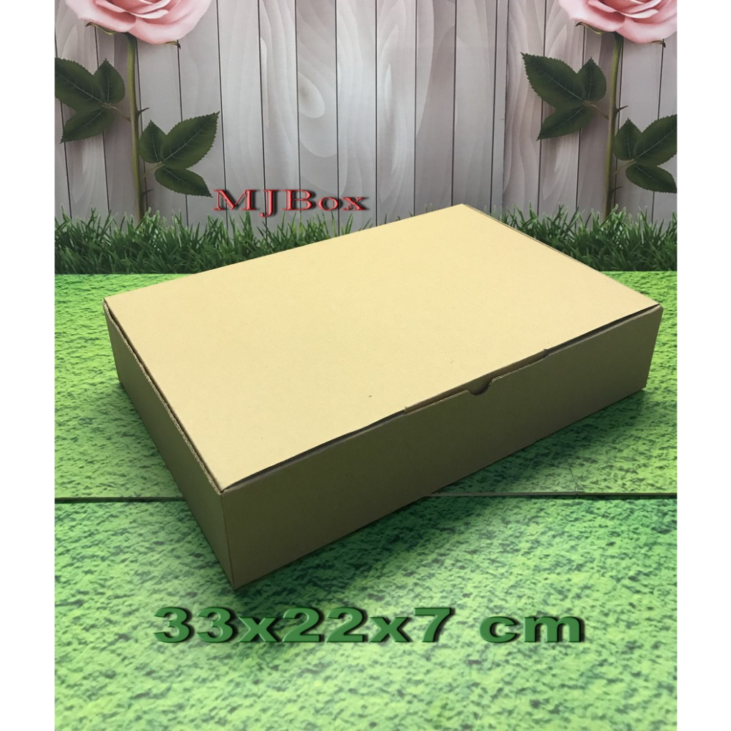 

Kardus karton uk. 33x22x7 cm...die cut box kotak Souvenir -dll
