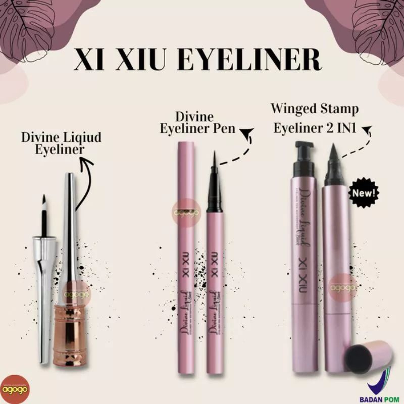 XIUXIU EYELINER PEN &EYELINER STAMP