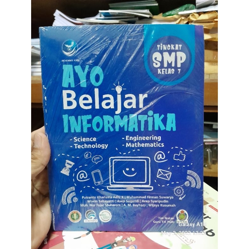 

ayo belajar informatika kelas 7 smp original seal