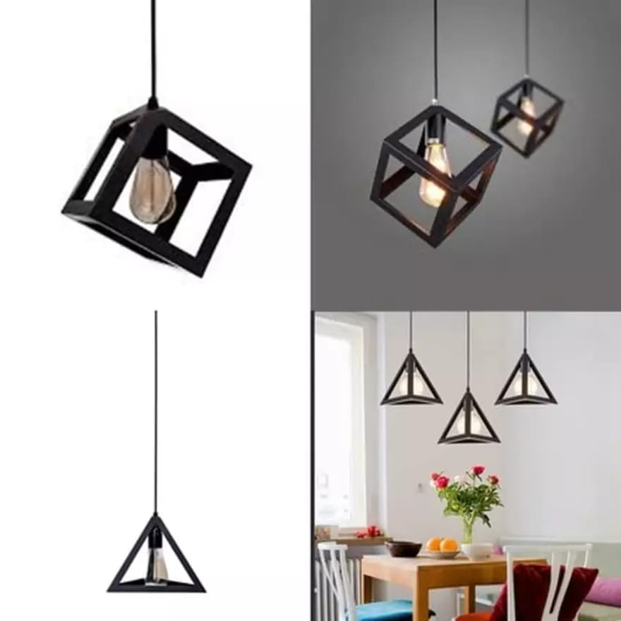 lampu hias gantung dudukan plafon