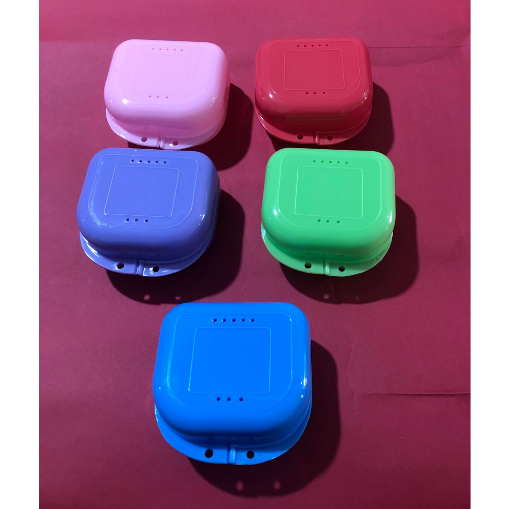 Denture Box Case / Kotak Gigi Palsu / Protesa / Tempat Retainer Behel