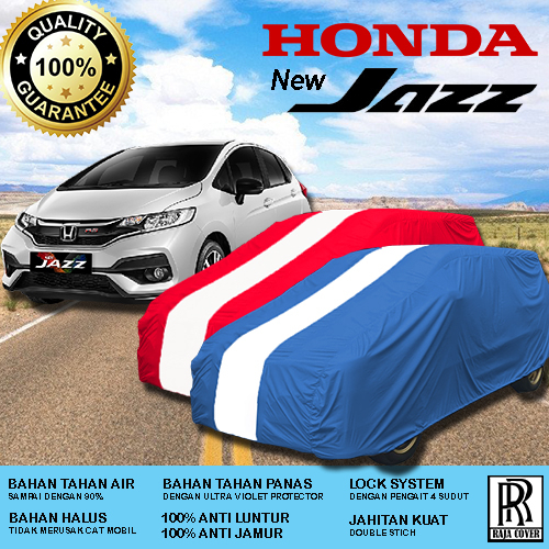 Cover Mobil OUTDOOR WATERPROOF NEW JAZZ, JAZZ MT, JAZZ RS MT, JAZZ CVT,  JAZZ RS CVT, Sarung Mobil N