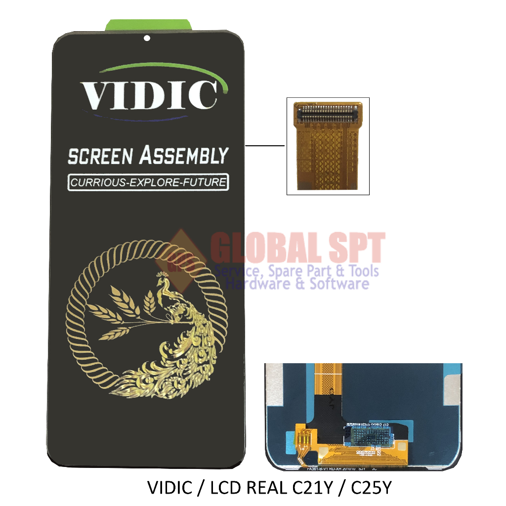 VIDIC / LCD TOUCHSCREEN REALME C21Y / C25Y