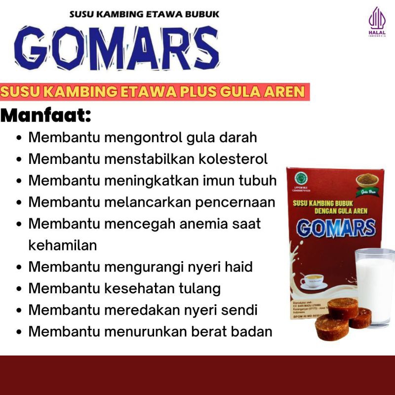 

ETAWA- SUSU KAMBING ETAWA BUBUK DENGAN GULA AREN