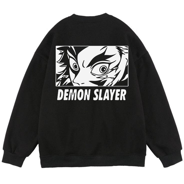Afterrisen Crewneck Anime Demon Slayer Kimetsu No Yaiba