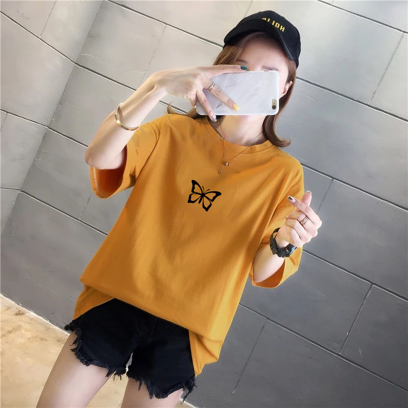 YOURSTYLE1119 - KAOS KUPU KUPU CUTE KEKINIAN TERLARIS KEREN UNISEX OVERSIZE