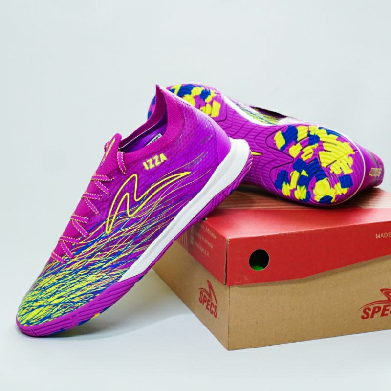 SEPATU FUTSAL SPECS ALPHA NERVE ELITE IN + BORDIR NAMA