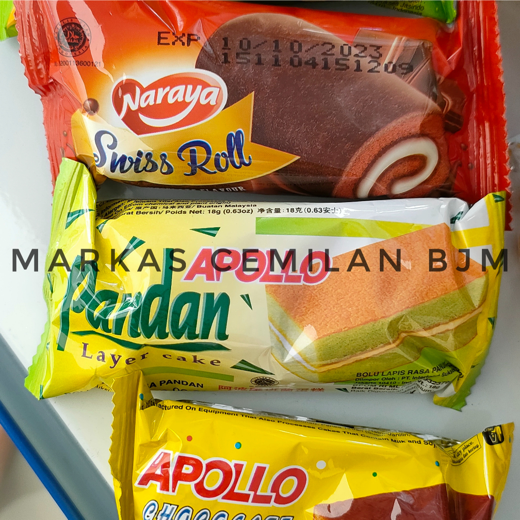 Swiss Roll Naraya, Layer Cake Apollo