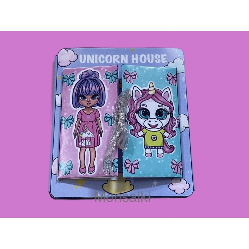 NEW PAPERBOOK UNICORN CHARACTER QUITE BOOK