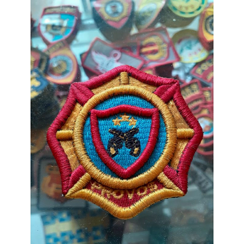 logo roda provos polri timbul 3d