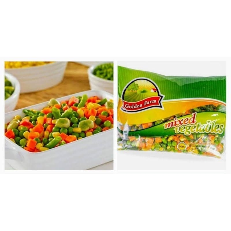 ✨ FSFF ✨ [instant] Golden Farm Mixed Vegetable 500g