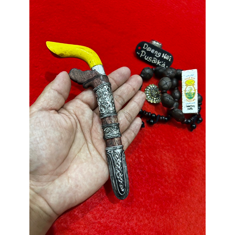 gecong bugis bone aksesoris almanium ukir antik