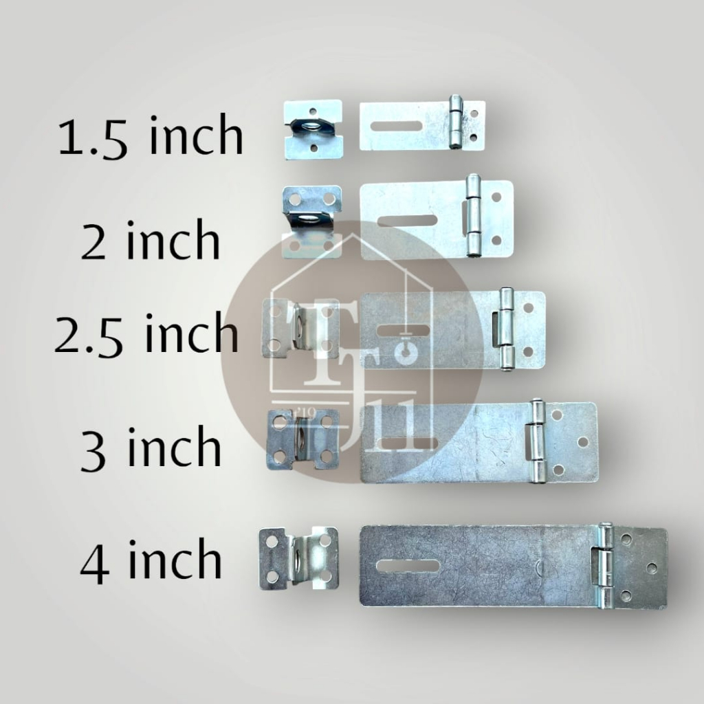 Grendel Overpale / Cantolan Gembok / Overvale / Overpale Galvanis merk VOXY ukuran 2 Inch