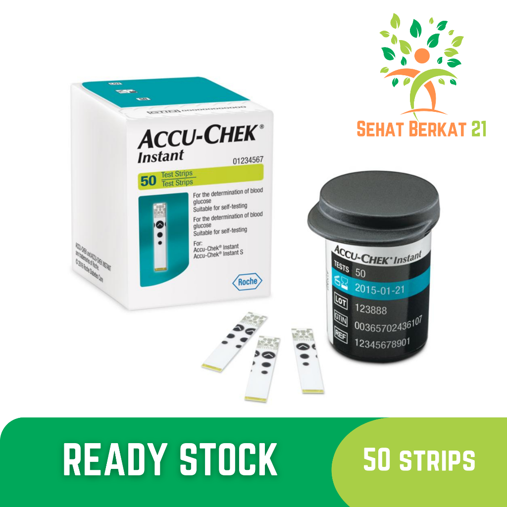 Strip Accu-check Accu-Chek Instant Active isi 50