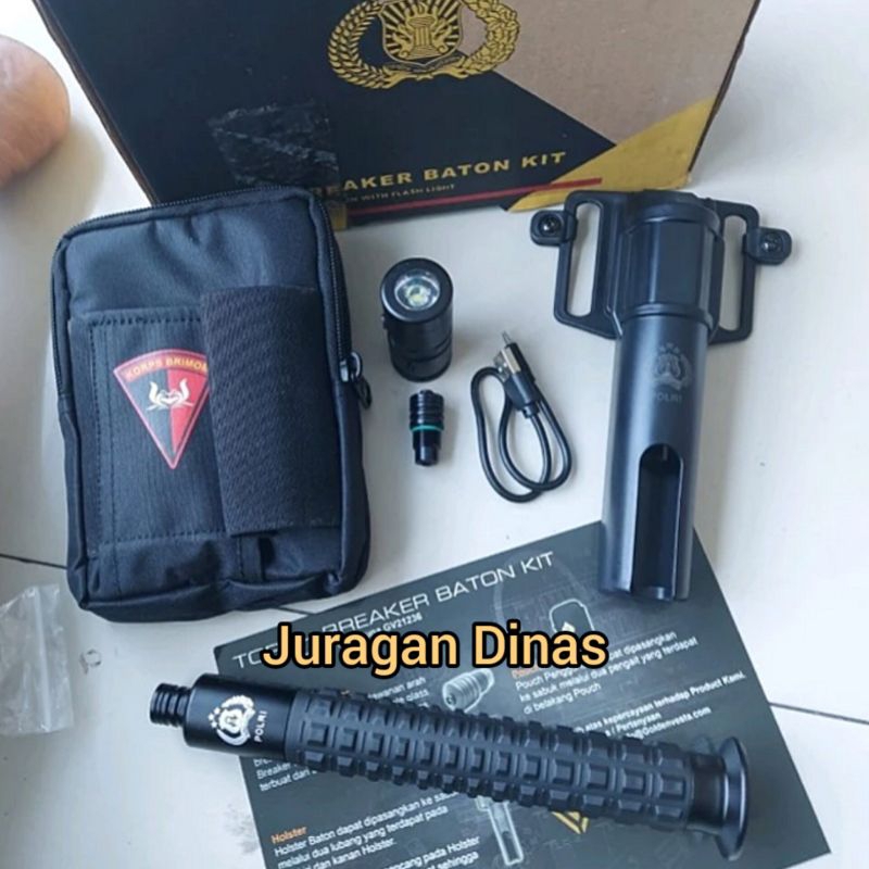 New Holster Belt Baton Stik Tactical Sarung Pentungan Baton Stick
