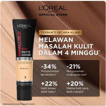 Loreal MU Infallible 32H Matte Cover Foundation