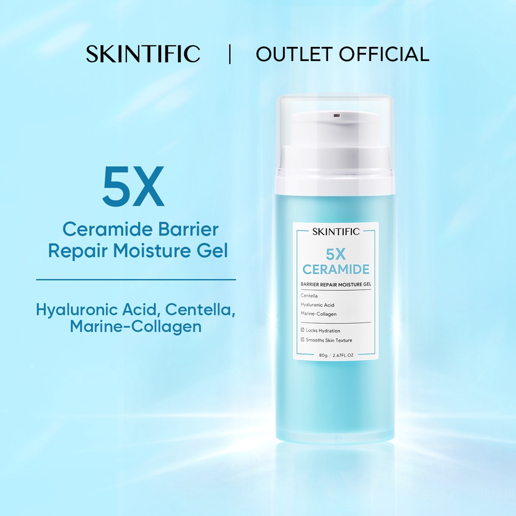 SKINTIFIC 5X Ceramide Barrier Repair Moisture Gel 80g