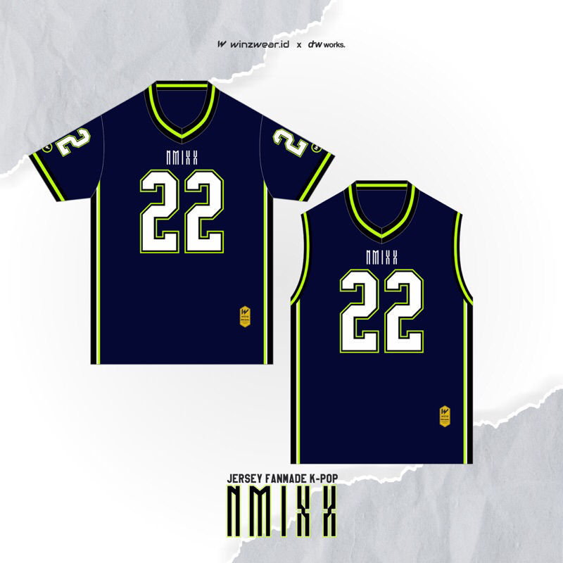 WINZ Jersey Fanmade K-POP NMIXX