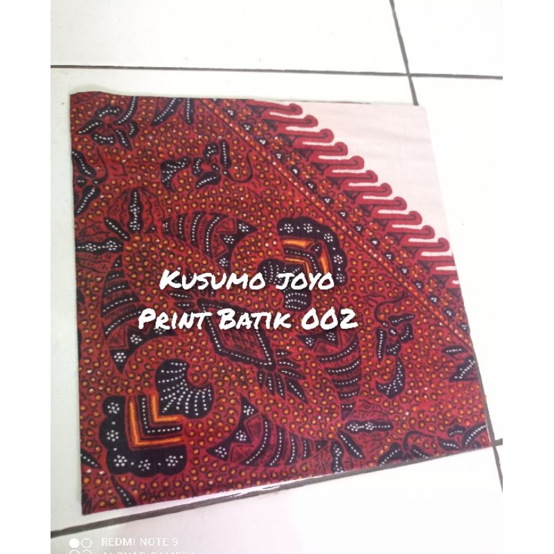 Udeng Batik Print Segi Empat