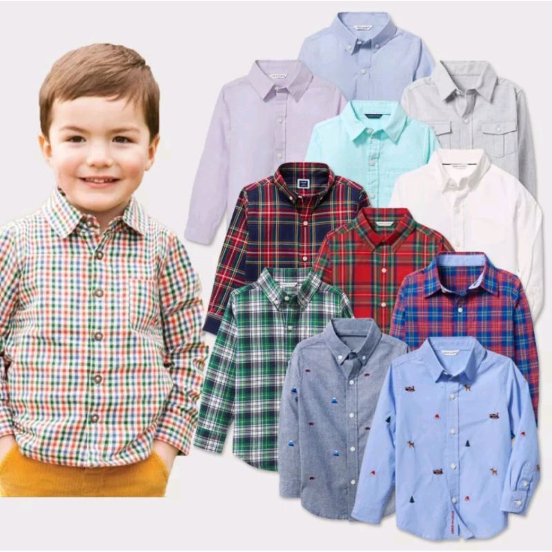 KEMEJA ANAK LAKI-LAKI JANIE JACK (TODDLER)