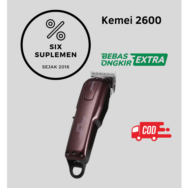 Mesin Cukur Rabut Alat Clipper Kemei 2600