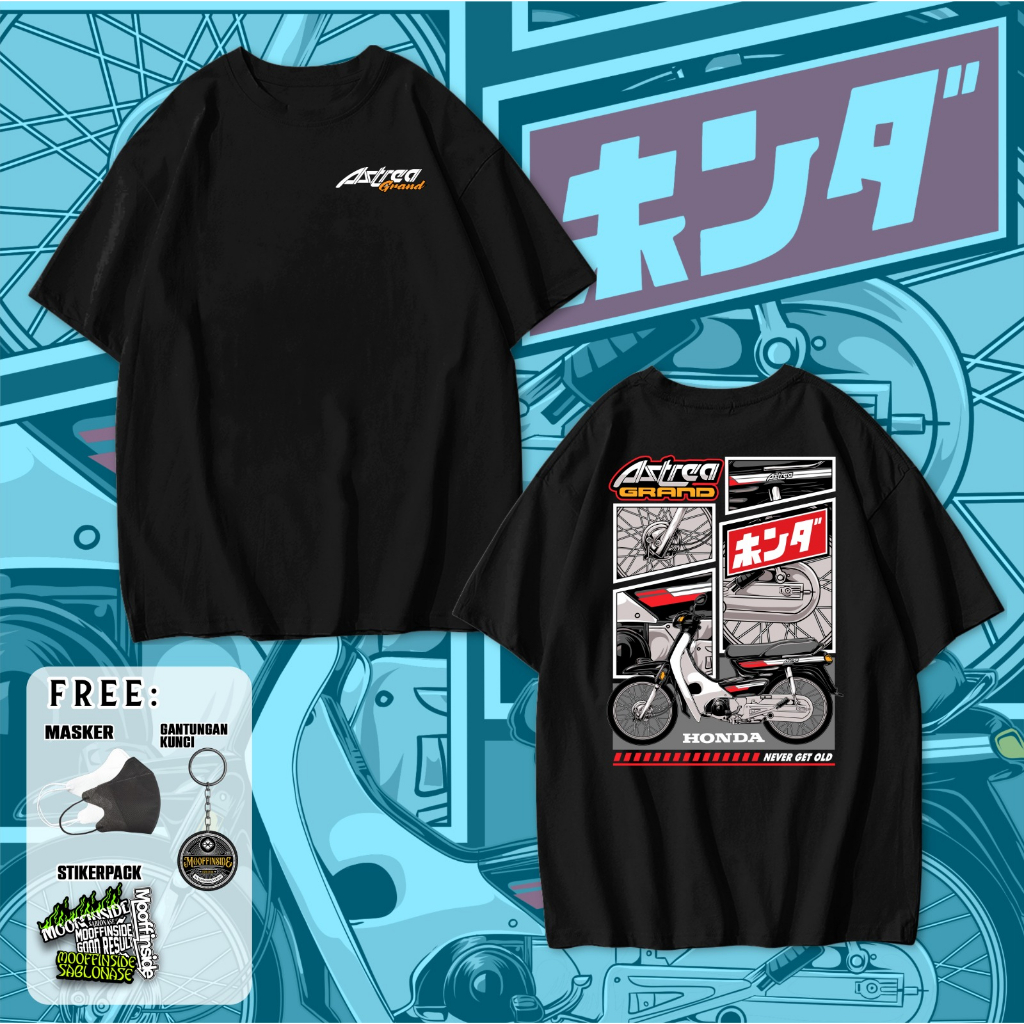 Kaos baju astrea grand kaos honda gank kaos pria motor klasik kaos distro honda grand kaos honda ast