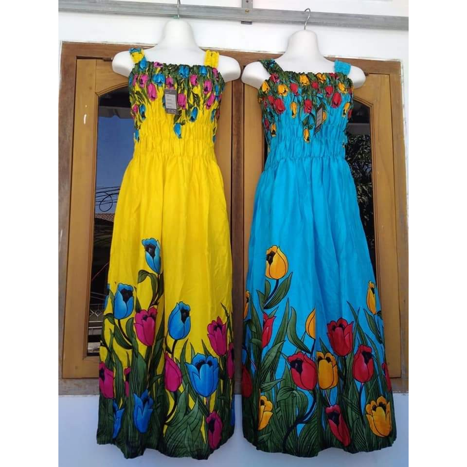 dress viral/rayon premium/ dapat 4pcs/daster jumbo/dres pantai/daster sexy