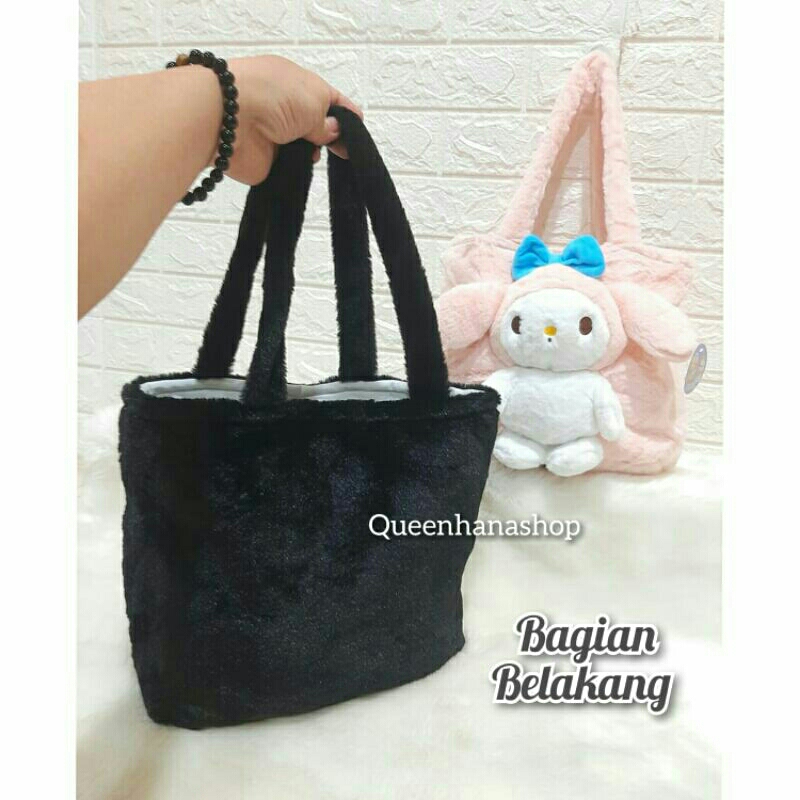 New Tas Pundak Kotak Boneka Cute Karakter Tas Teng-teng Cewek