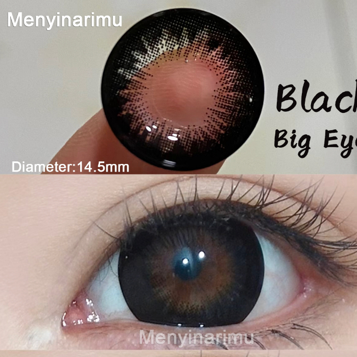 1 Pasang Softlens Soflen Warna Chocolate Soflens lensa kontak