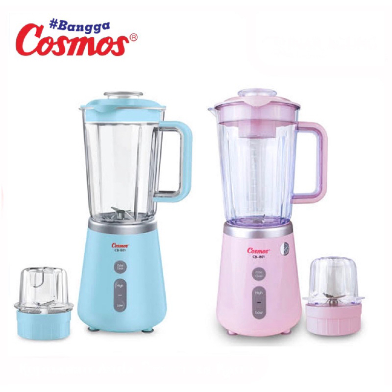 [ Cosmos ] Blender Plastik Cosmos CB 801 Blenz Smart Blender - Bisa Mati Sendiri - 1.5 L