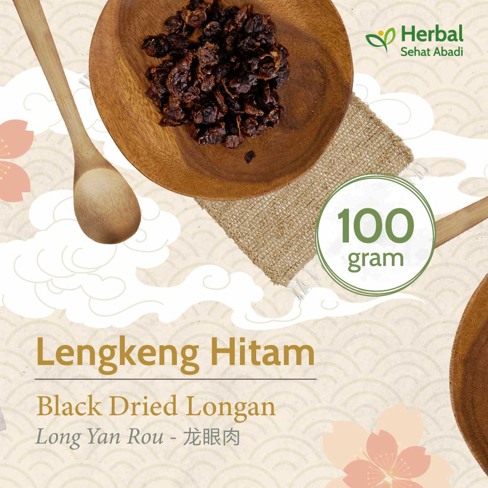 

Lengkeng Hitam 100 gram / dried longan / Long Yan Rou (龙眼肉)