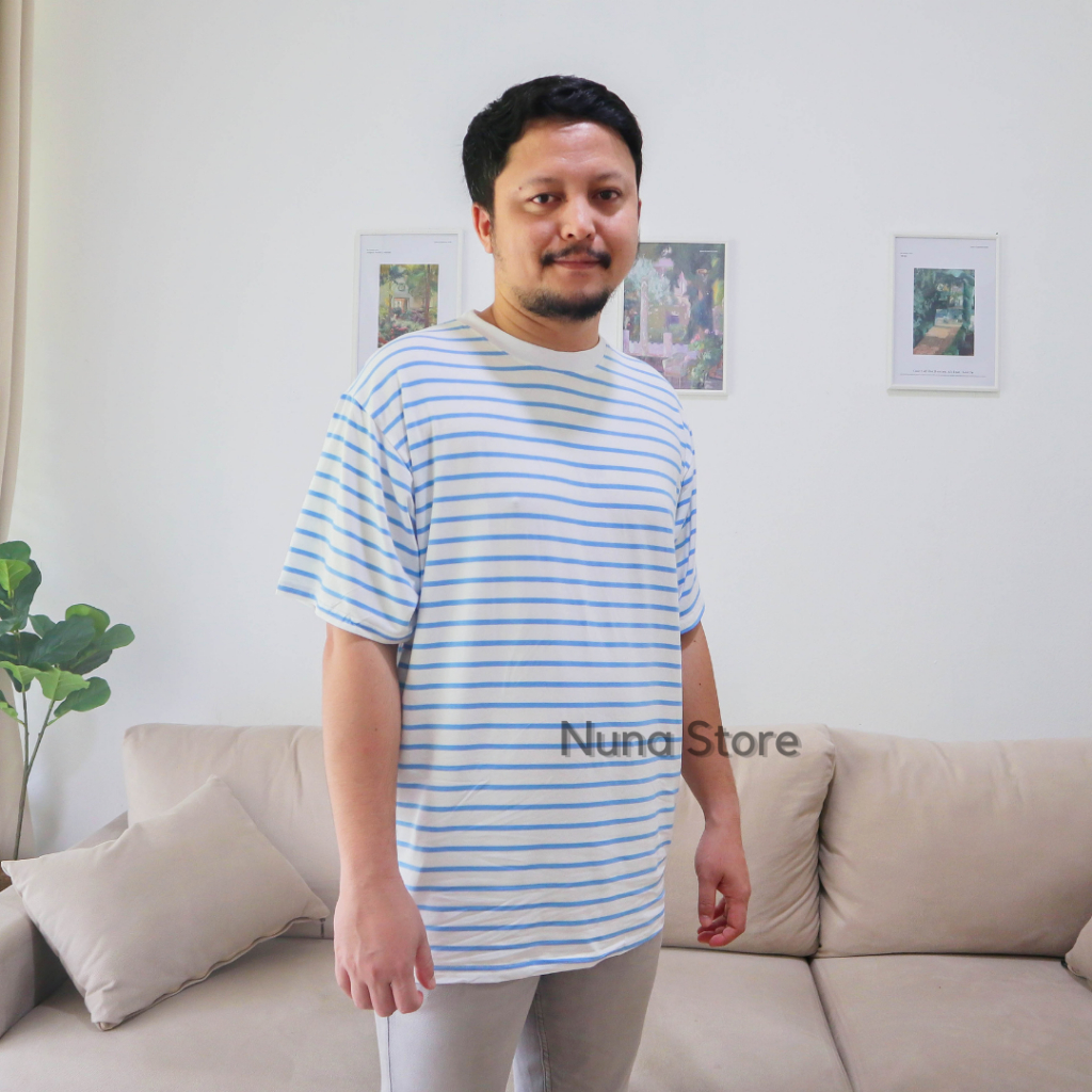 Nuna Store Stelan Set Keluarga Ayah Ibu Anak Laki Laki Perempuan Family Set Stripe